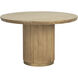 Kalla 48 X 30 inch Rustic Oak Dining Table